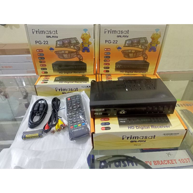 SET TOP BOX STB DVB PRIMASAT/ EVERCOSS/WINASAT/TENNOX/FREE BOX