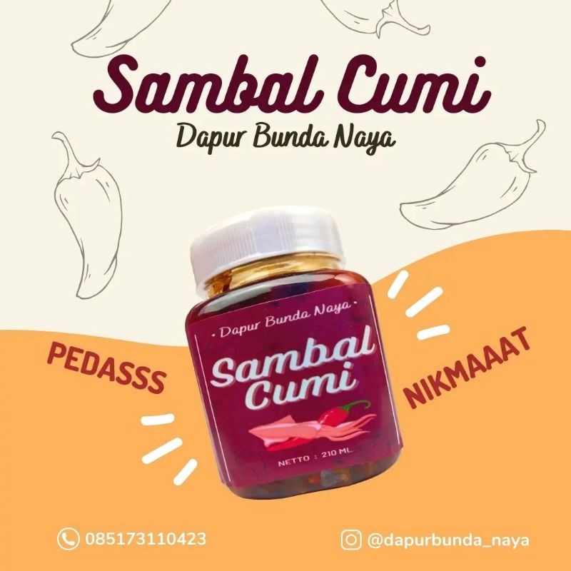 

Sambal Cumi / Teri Medan / Terasi / Petai Sambal Dapur Bunda Naya