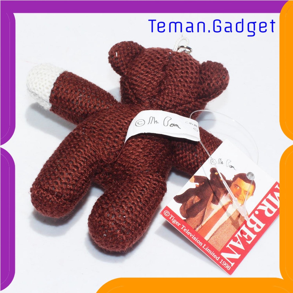 TG-MAN Mr. Bean Teddy Bear Plushy Key Chain Boneka Gantungan Kunci