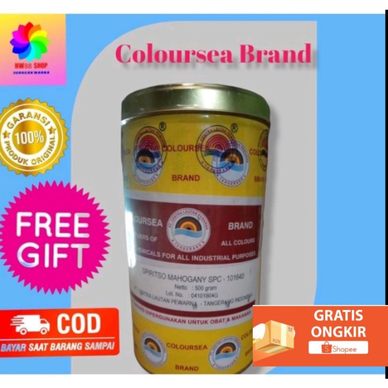 Pewarna Minyak Warna Coklat (Spiritso Mahogany SPC 101640) Coloursea Brand