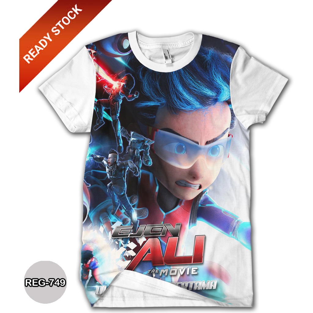 Baju EJEN ALI Baju Anak dan Dewasa Ejen Ali Series Trendy #REG-749