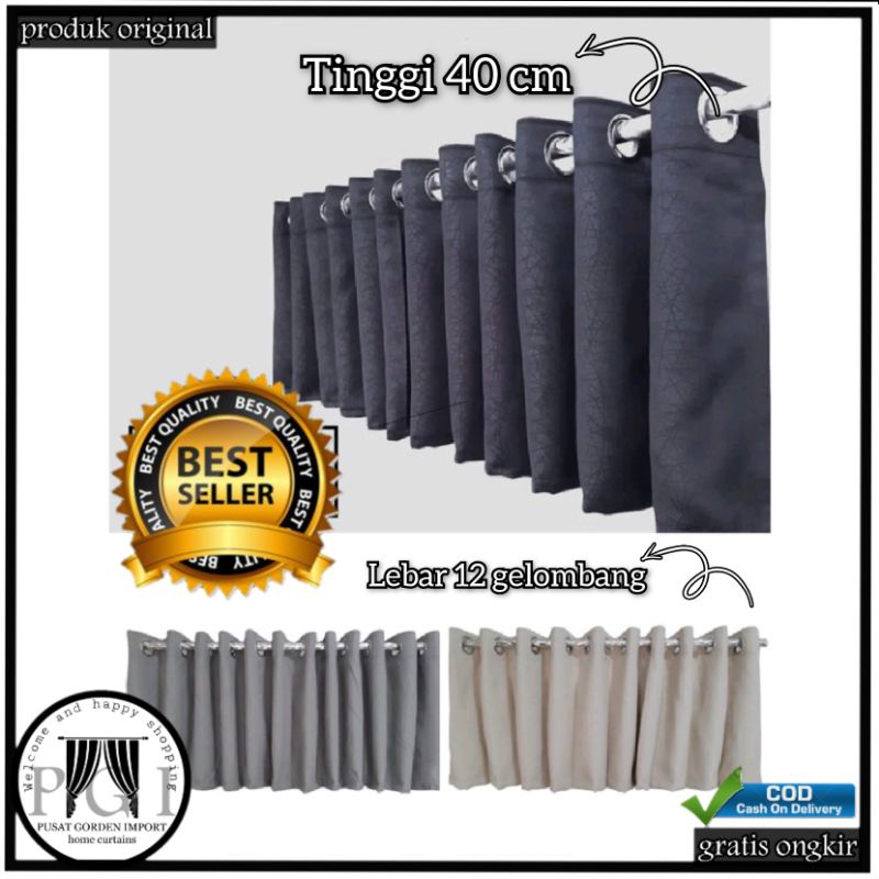 gorden poni polos rumbay blackout import model terbaru mewah dan halus