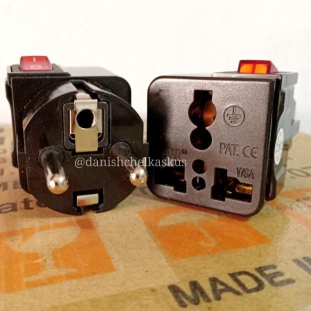 WONPRO OVER STEKER BLACK + SWITCH ON OFF 16A