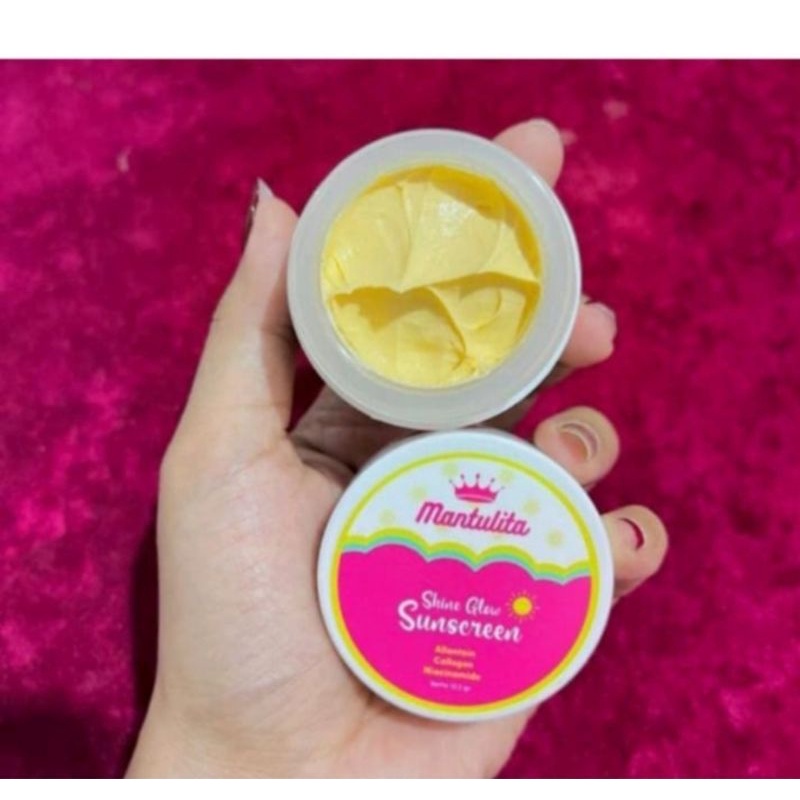 MANTULITA GLOW SUNSCREEN VIRAL KEMASAN TERBARU ORIGINAL/READY JAKARTA
