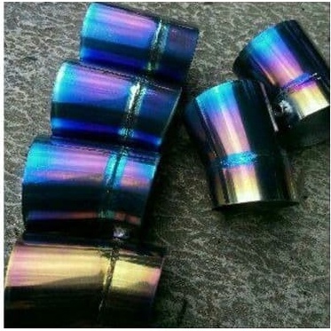 CORONG KNALPOT BLUE RAINBOW - End Muffler Corong Knalpot Tsukigi Vario 125 Vario 150 PCX Universal