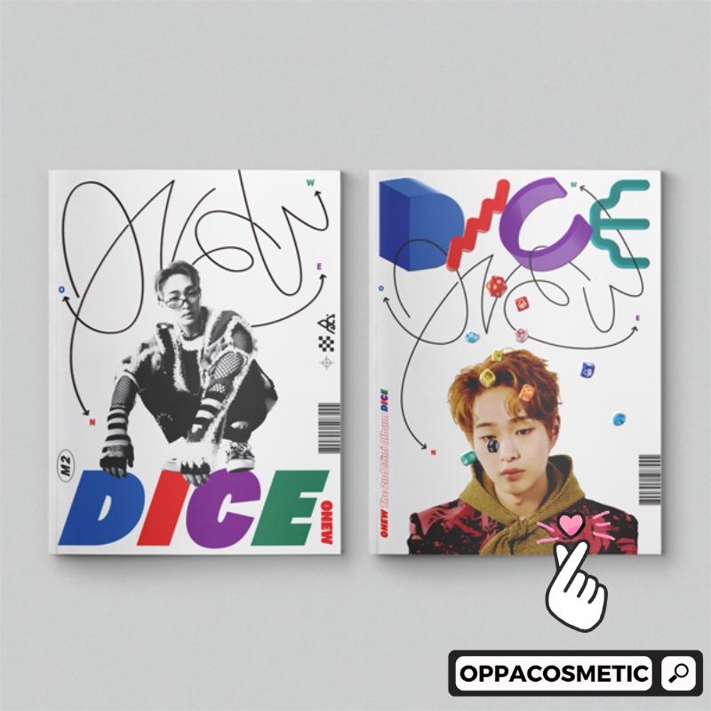 ONEW - DICE (2ND MINI ALBUM) - DIGIPACK VER./ PHOTOBOOK VER.