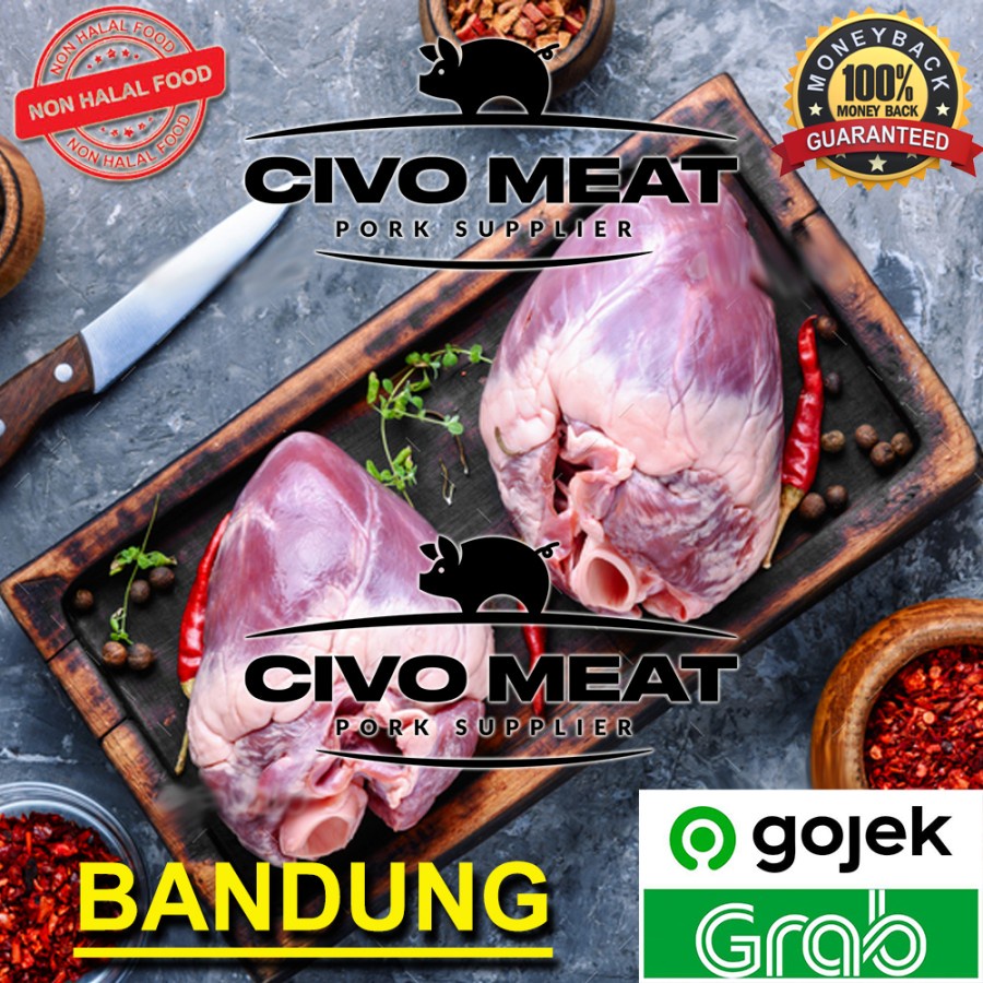 

Jantung Babi / Pork Heart 1 pcs