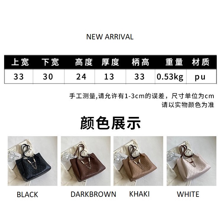 ( 2PC 1KG ) GTBI998880160  New Arrival  !!  Tas Tote Bag  Tas Wanita Import  Premium Terbaru+Mutiara