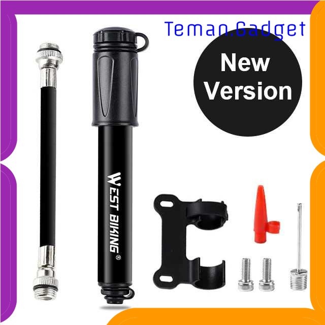 TG-SPD West Biking Pompa Manual Ban Sepeda Mini Bike Pump 100 PSI - A1-4-5