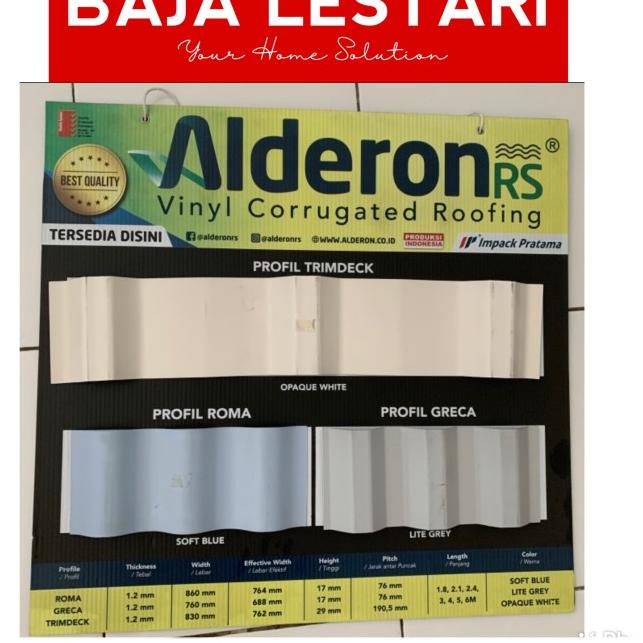ATAP ALDERON RS - SINGLE LAYER - GRECA