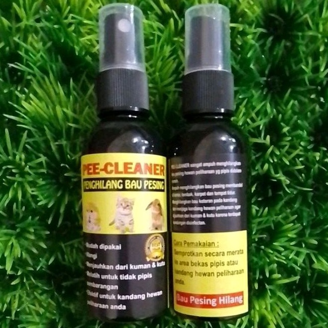 PEE CLEANER PENGHILANG BAU KOTORAN HEWAN PIPIS, PUP &amp; DISINFECTAN KANDANG HEWAN PELIHARAAN ANDA (KUCING, ANJING, KELINCI dll) PEE CLEANER