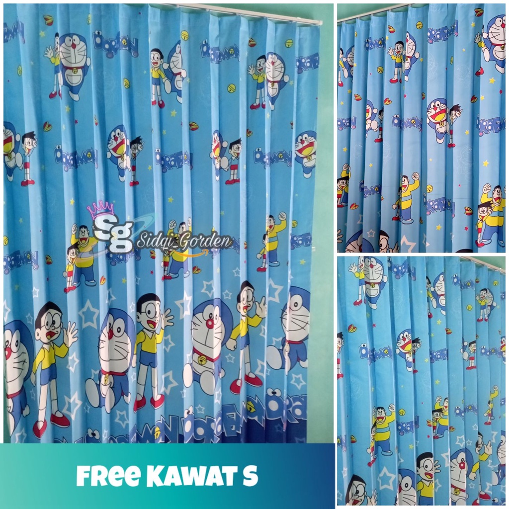 GORDEN DORAEMON/ GORDEN MINIMALIS / GORDEN PLISKET / GORDEN MOTIF DORAEMON / GORDEN KAWAT S