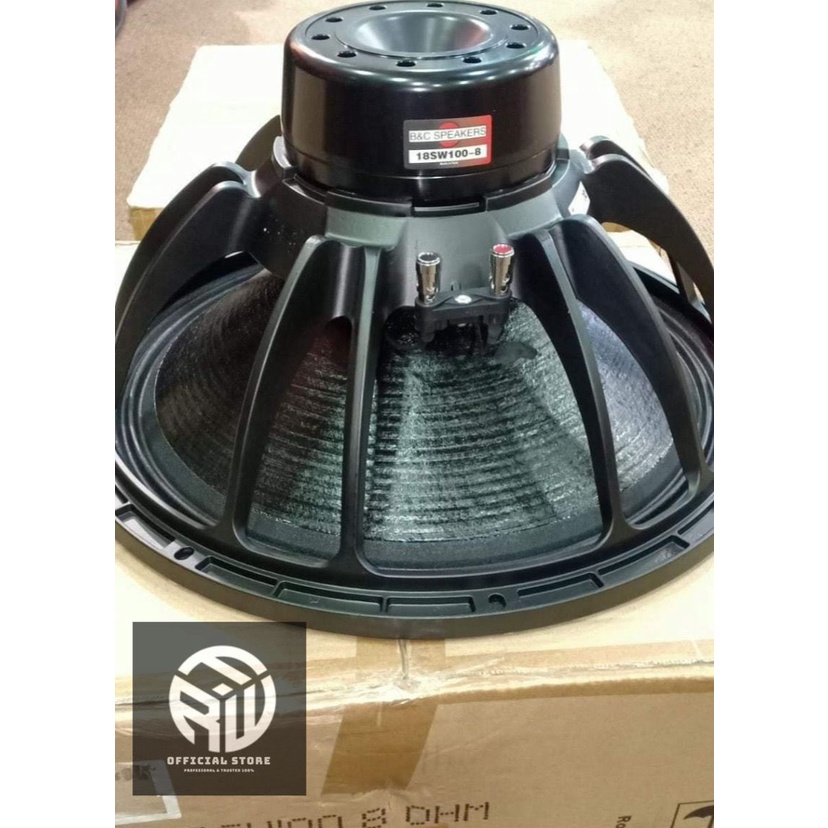 SPEAKER KOMPONEN B&C 18SW100 / BNC 18 SW 100 GRADE A SUB NEO