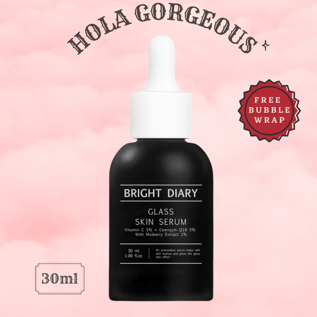 Bright Diary Glass Skin Serum Vitamin C+ Coenzym Q10 with Mulberry Extract