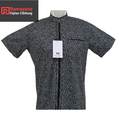Viali Milano Kemeja Pria Lengan Pendek / Ramayana Cibitung