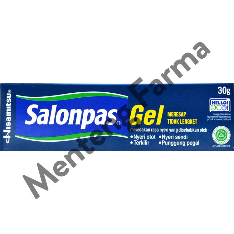 Salonpas Gel 30 Gr - Gel Pereda Nyeri Otot dan Sendi