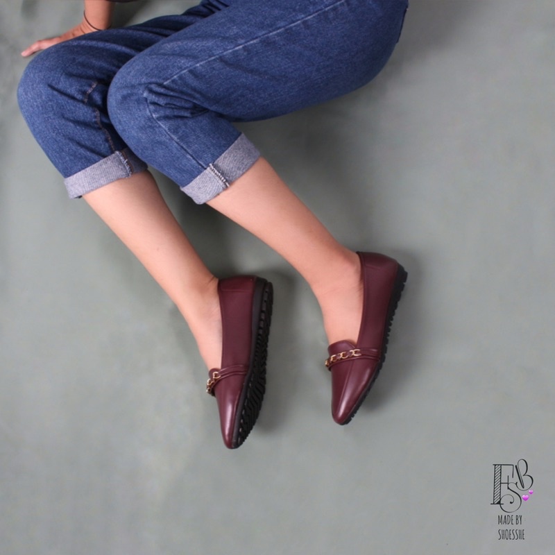 Fsb - Vika Sepatu Flat Shoes Wanita