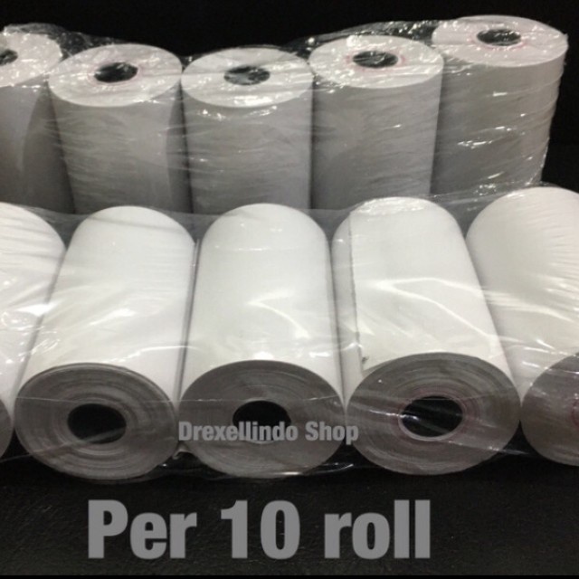 

Therm Kertas Thermal Printer 80X50 Per 10 Roll