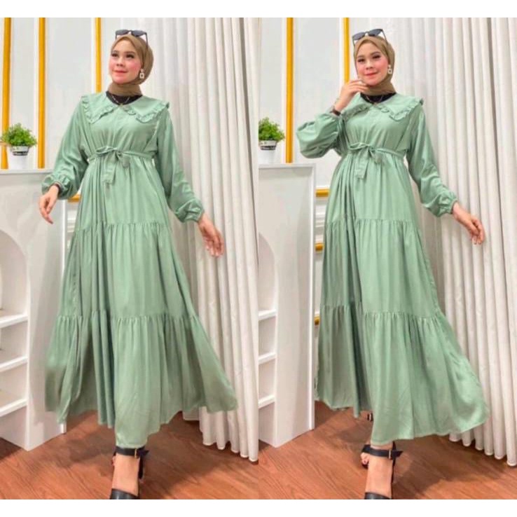 RILLO - Gamis Noora Jumbo ( Busui Friendly)