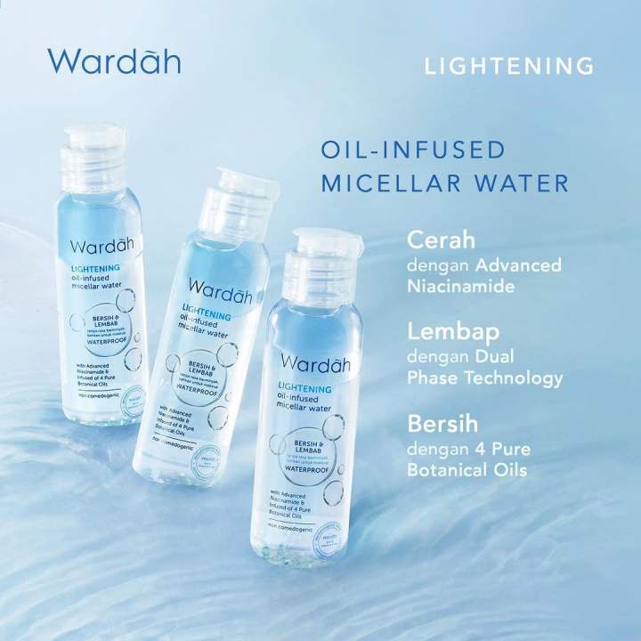 ✨ AKU MURAH ✨ Wardah Lightening Oil-Infused Micellar Water