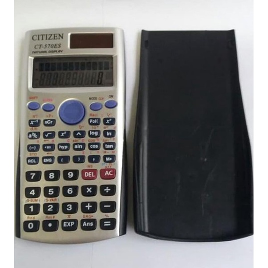 Kalkulator Scientific Citizen CT-570ES 249 functions STAT Data Editor CT 570 ES Calculator Kalkulator Ilmiah