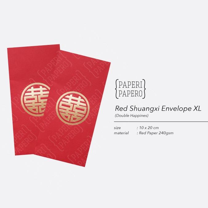 

SALE NOW RED SHUANG XI AMPLOP XL - ANGPAO MERAH BESAR IMLEK SANGJIT PERNIKAHAN BERKUALITAS