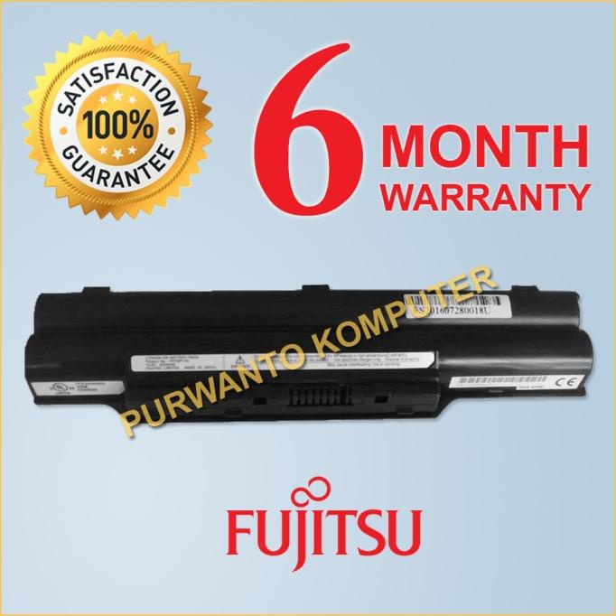 Original Baterai Laptop Fujitsu Lifebook S561 S710 S751 S752 S760 S761