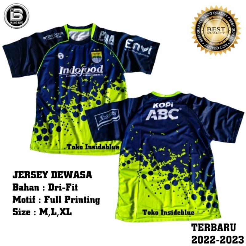 Jersey persib terbaru / jersey olahraga dewasa / baju jersey liga 1 / jersey persib club / jersey bo