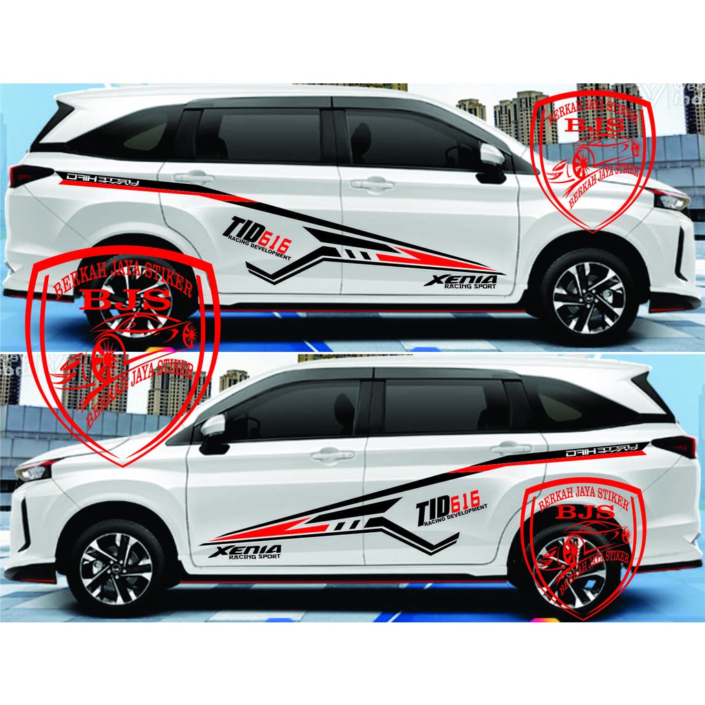 NEW stiker mobil Daihatsu Xenia stiker mobil  new all Daihatsu Xenia 2022 mobil stiker cutting terla