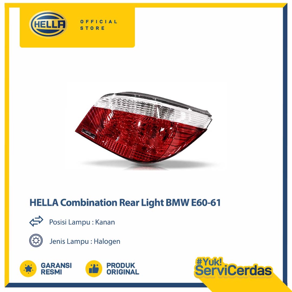 HELLA Combination Rear Light BMW E60-61 (Kanan) - Lampu Belakang Kombinasi