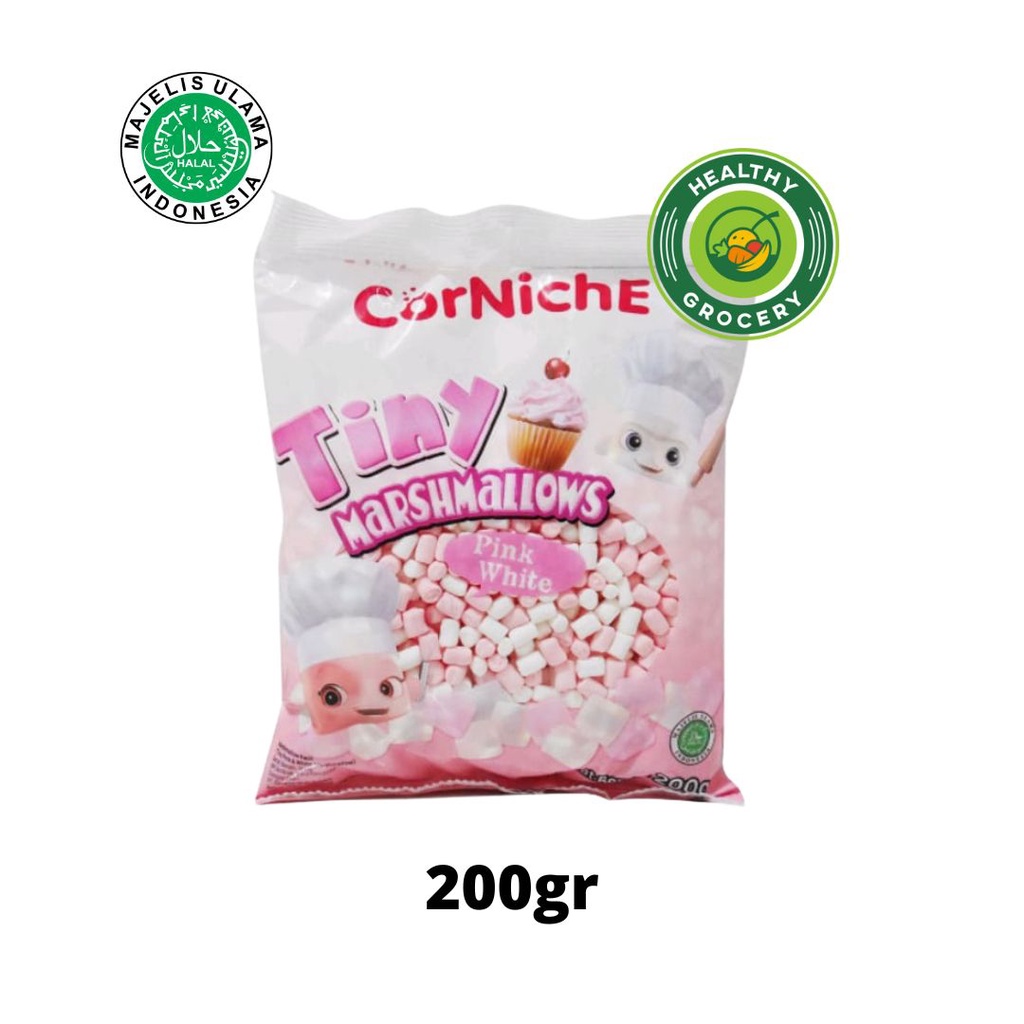 

RB Corniche Tiny Marshmallow Sprinkles / Marshmellow Kecil 200gr / Permen Marshmallows / Halal /