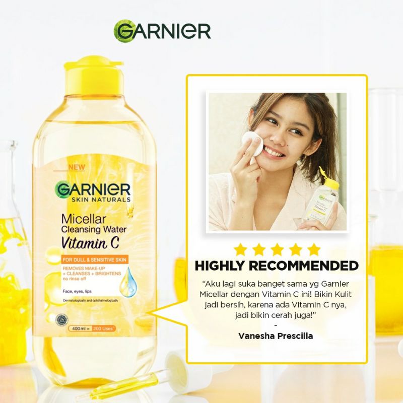 Garnier micellar water Vitamin C 125ml