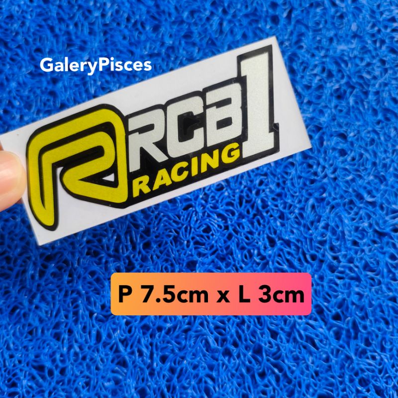 STIKER RACING MOTOR STIKER CUTTING KEREN RCB