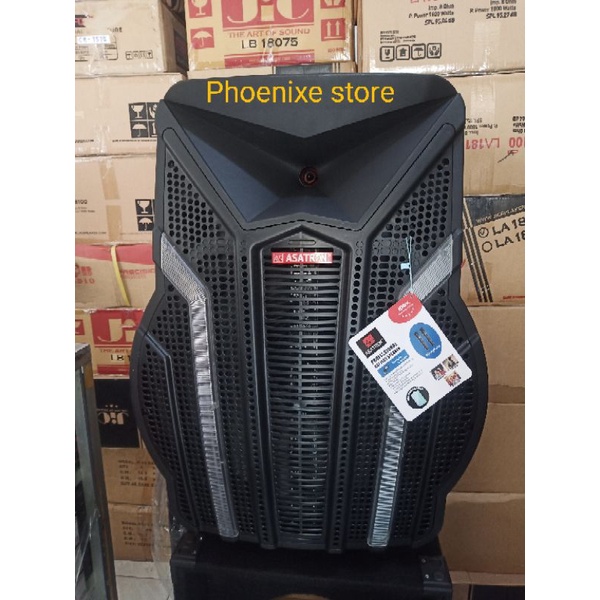 Speaker Portable 18 Inch ASATRON LION RMS 80W