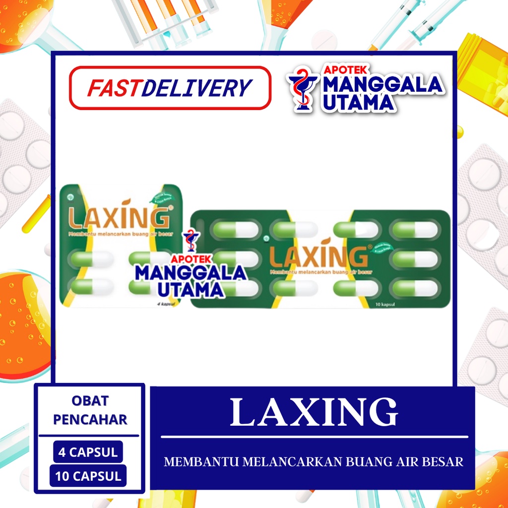 Jual Laxing Per Strip Isi 10 Kapsul Shopee Indonesia