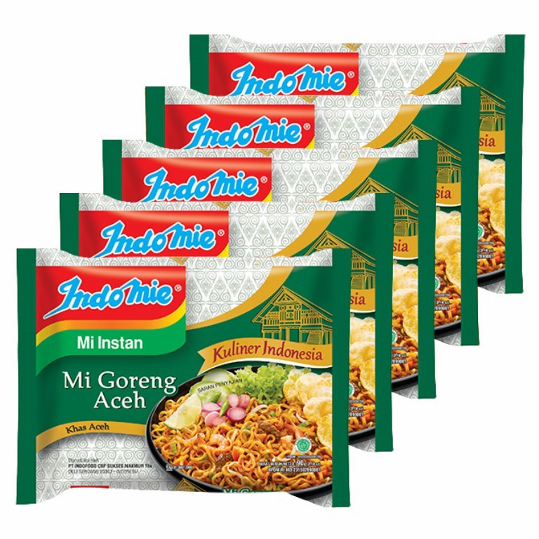 

Indomie goreng aceh paket isi 5 bungkus