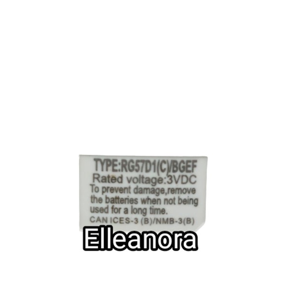 Remote AC Panasonic RG57D1(C)BGEF Original