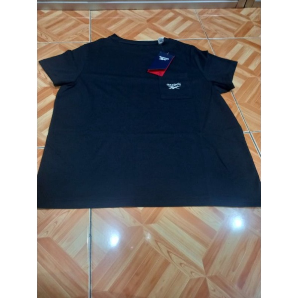 Kaos Reebok RI Tee Women Black Tshirts