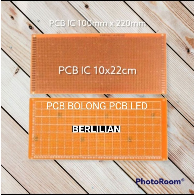 Pcb Bolong Bolong 10cm x 22cm Pcb Titik untuk merakit Lampu belakang motor