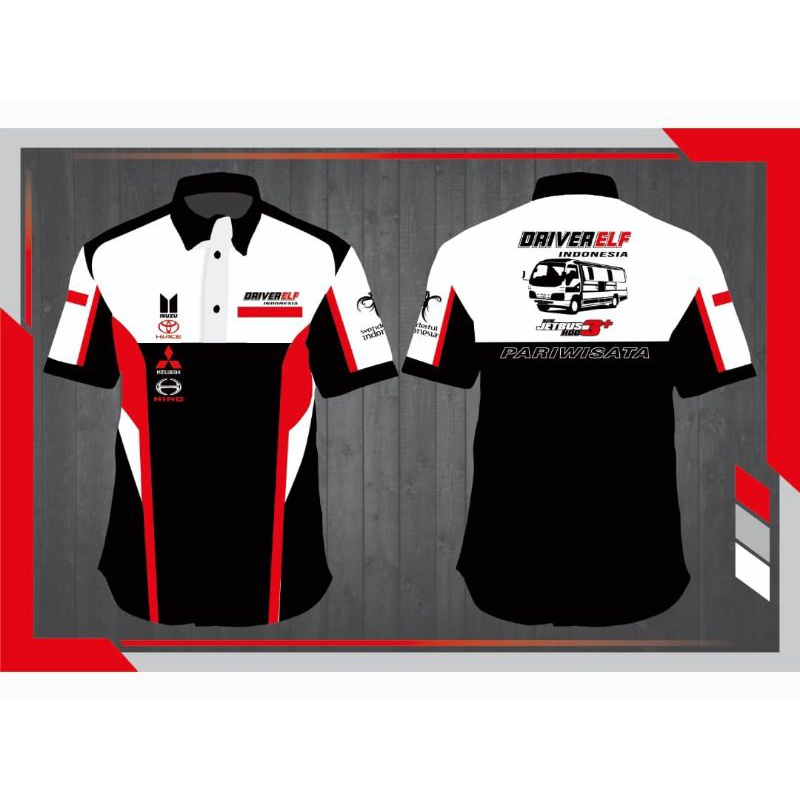 kemeja elf"driver elf"produkoriginaldistro