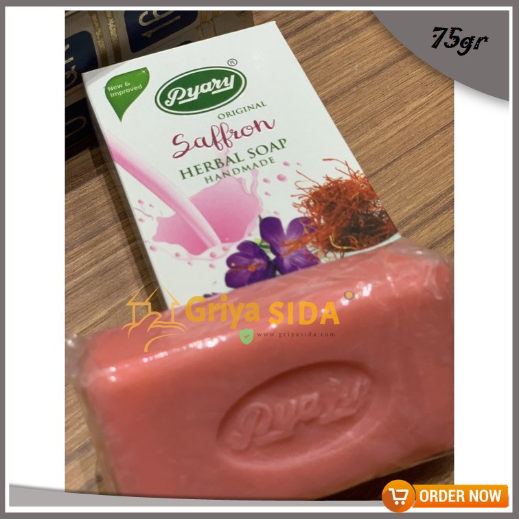 Sabun Arab Pyary Saffron Soap 100% Original