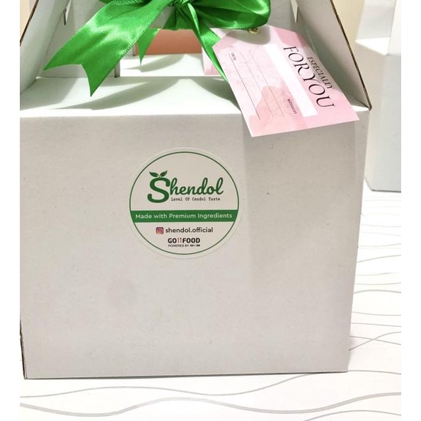 

Gift box shendol 6 botol