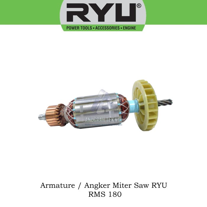 Armature atau Angker Miter Saw RYU RMS 180 Original