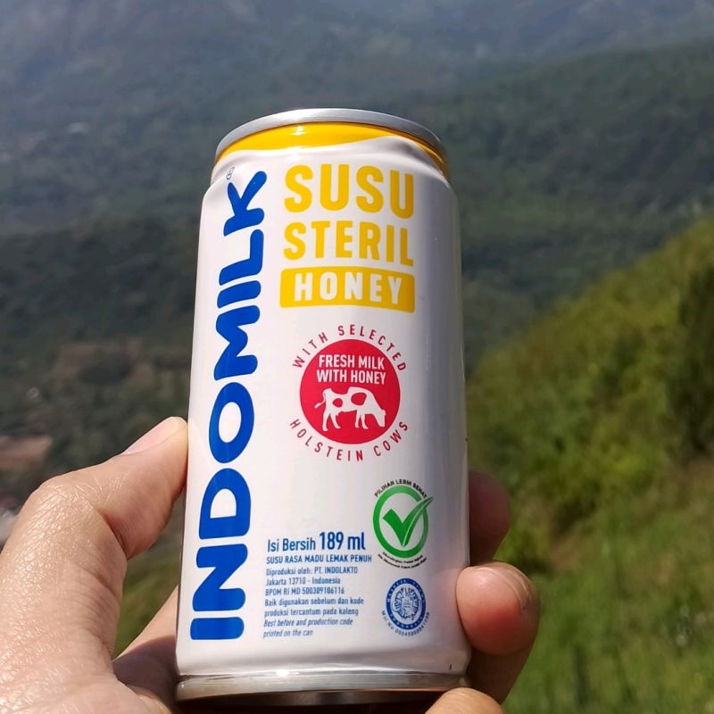 

INDOMILK Susu Steril Honey Botol 189ml