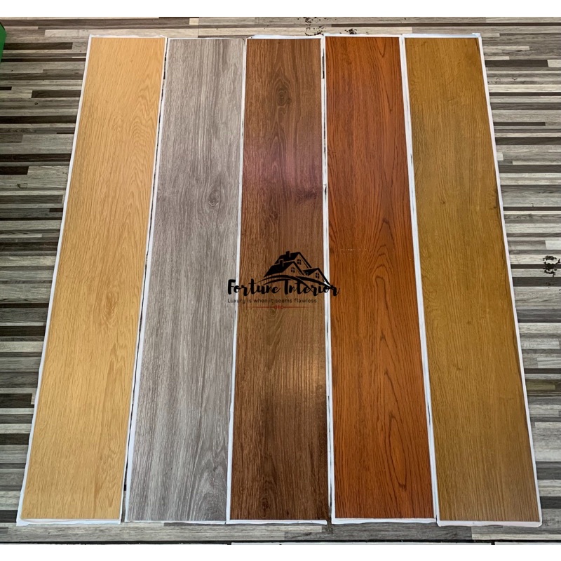 Vinyl Lantai Sticker Stiker Wallpaper Vynil Motif Kayu Premium sdh lem Vinyl Lantai Sticker Stiker W