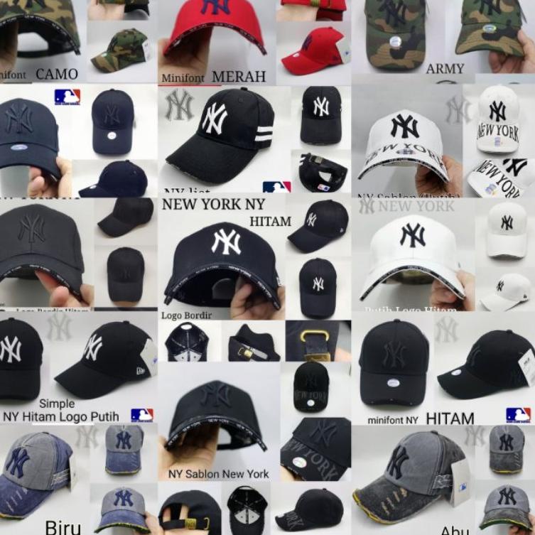 E0Y5 Topi NY New York Pria Wanita import   dan Satuan