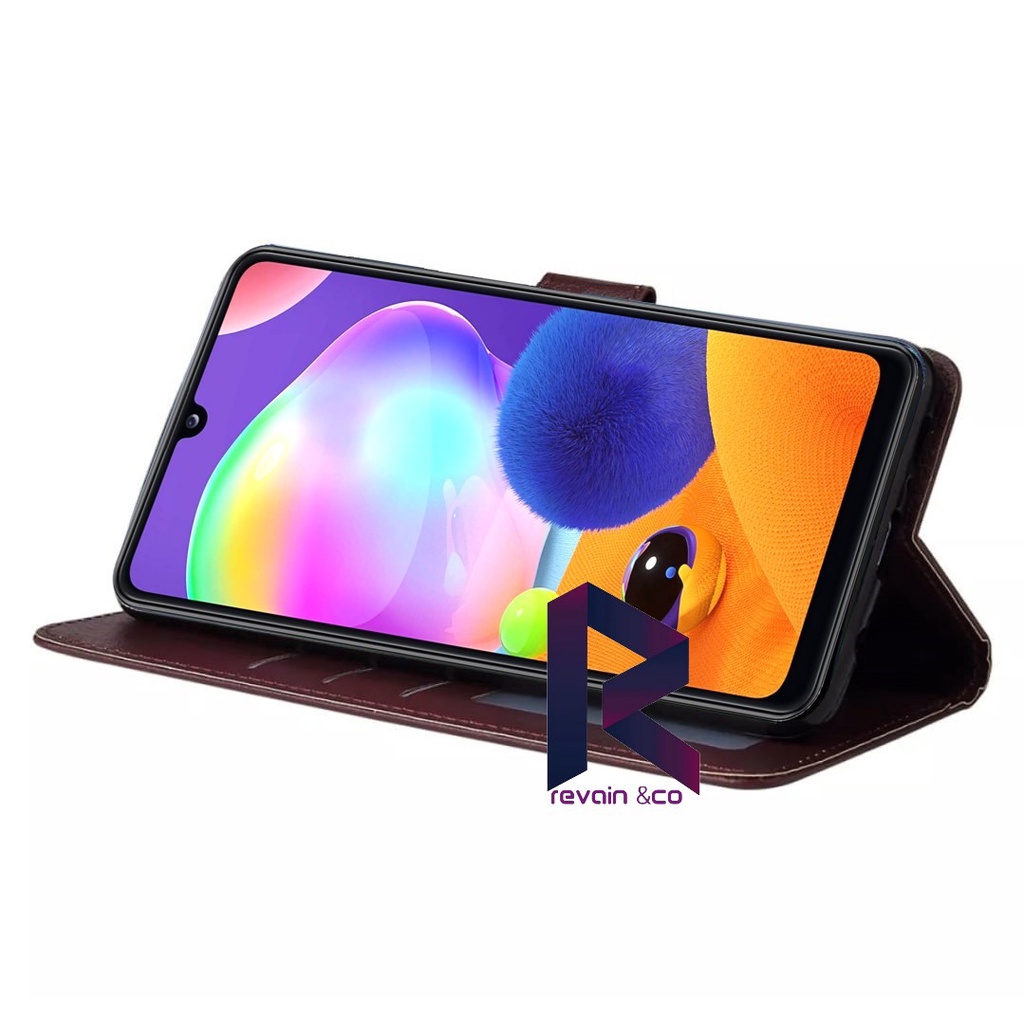 FLIP COVER NEW SAMSUNG A04 CORE FLIP WALLET LEATHER KULIT PREMIUM SARUNG BUKA TUTUP KESING HP FLIP CASE SAMSUNG A04 CORE