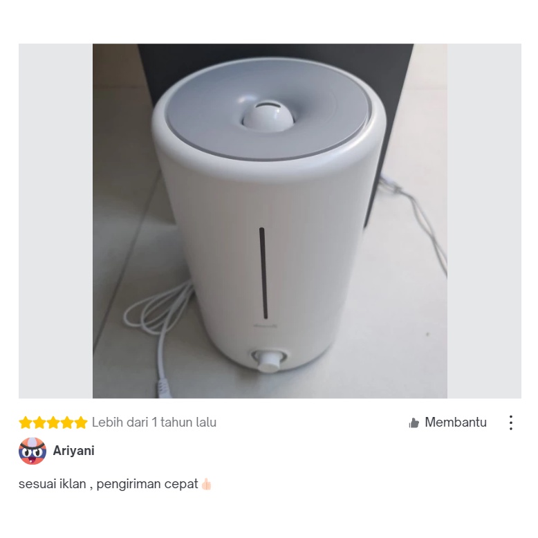 DEERMA Air Humidifier F628 Purifier Pelembab Udara Garansi