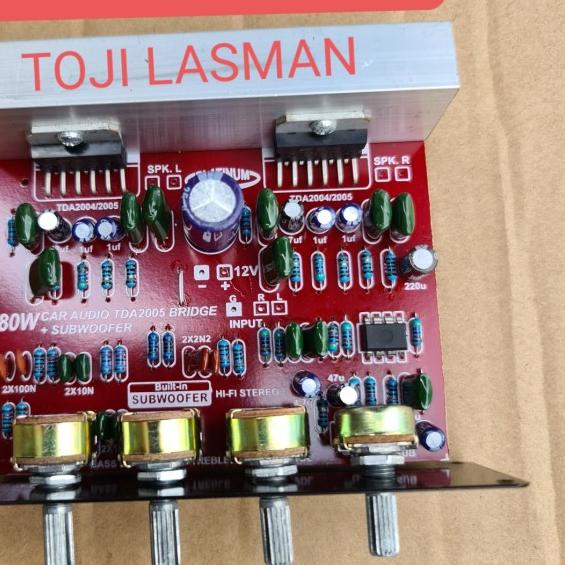 kit power speaker aktif 12volt tda2005 tda 2005 platinum 12v amplifier