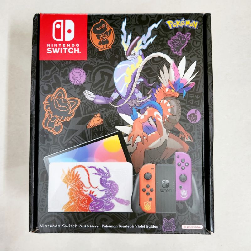 Nintendo Switch OLED Pokemon Scarlet &amp; Violet Edition Model Version